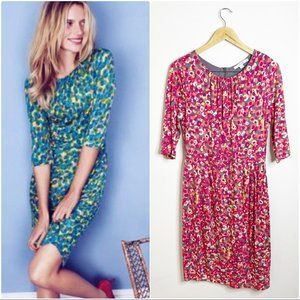 Boden Jersey Floral Dress Size 10